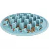 Protihltací talíř Slow feeding PILLARS, k pomalému krmení, TPE, o 35 cm, modrá