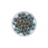 HIVE, talíř k pomalému krmení, o 30 cm, plast/TRP/TPE, šedá/modrá
