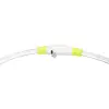 Flash light ring USB, blikací obojek, zelená (L-XL: 65 cm/ ø 8 mm)
