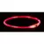Flash light ring USB, blikací obojek, červená (L-XL: 65 cm/ ø 8 mm)