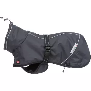 Outdoorový kabátek CALVI, černá (XS:30cm, hruď:36-64cm, krk: do 46cm)