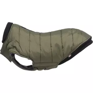 Prošívaná vesta ARLAY, khaki (S:33cm, hruď:46cm, krk:36-44cm)