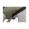 Prošívaná vesta ARLAY, khaki (S:33cm, hruď:46cm, krk:36-44cm)