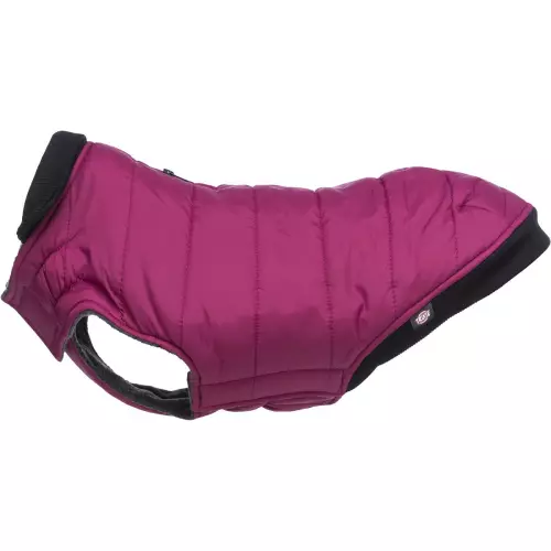 Prošívaná vesta ARLAY, malinová (S:40cm, hruď:54cm, krk:42-50cm)