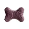 Xmas Bone - kost, hračka pro psy, 20 cm, samet/plyš, berry/petrolejová