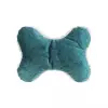 Xmas Bone - kost, hračka pro psy, 20 cm, samet/plyš, berry/petrolejová