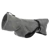 Koupací plášť / župan pro psy, šedá (XS: 30 cm, pas: 40-48 cm)