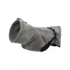 Koupací plášť / župan pro psy, šedá (XS: 30 cm, pas: 40-48 cm)