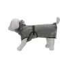 Koupací plášť / župan pro psy, šedá (XS: 30 cm, pas: 40-48 cm)