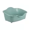 Toaleta pro kočky DAVIO TOP, 56 x 39 x 39 cm, zelená/bílá