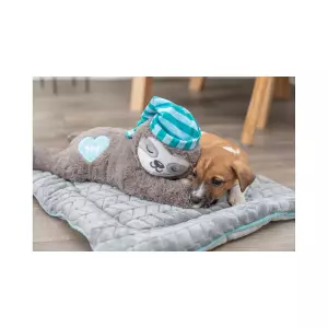 JUNIOR lenochod s tlukoucím srdcem, plyš, 34 cm