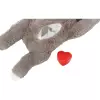 JUNIOR lenochod s tlukoucím srdcem, plyš, 34 cm