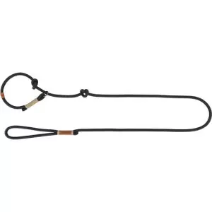 BE NORDIC vodítko pro retrívry, černá/písková (L-XL: 1.70 m/ ø 13 mm)
