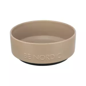 BE NORDIC keramická miska, šedohnědá (0,5 l/ ø 16 cm)