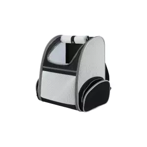 Transportní batoh CHLOE, 39 x 43 x 27 cm, max 8 kg, světlešedá/černá