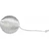 Chrastící metalický míček 4,6 cm, polyester