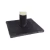 Škrabací sloupek BATRES, o 9 / 62 cm, platinově šedá