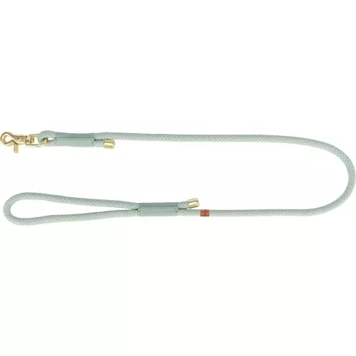 Soft Rope kulaté tkané vodítko, šalvěj/máta (XS-S: 1,20 m/ 6 mm)