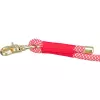 Soft Rope prodlužovací kulaté tkané vodítko, červená/krémová (XS-S: 2,00 m/ 6 mm)