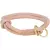 Soft Rope kulatý polostahovací obojek, růžová/světlerůžová (L-XL: 55 cm/ 10 mm)