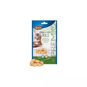PREMIO Chicken & Cheese Rolls - válečky s kuřetem a sýrem, 50 g