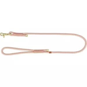 Soft Rope kulaté tkané vodítko, růžová/světlerůžová (L-XL: 1,00 m/ 13 mm)