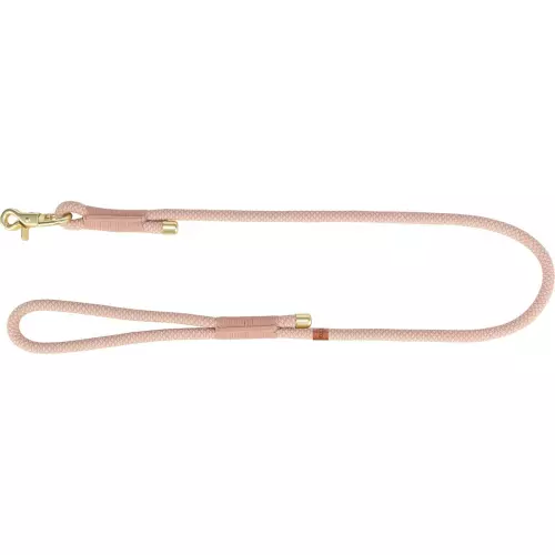Soft Rope kulaté tkané vodítko, růžová/světlerůžová (S-XL: 1,00 m/ 10 mm)