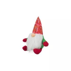 Xmas Dwarf - vánoční skřítek, hračka pro psy se zvukem, 21 cm, různé druhy