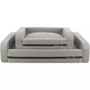 CityStyle HOME Edition Sofa, luxusní gauč pro psy, světlešedá (60 x 50 cm)