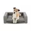 CityStyle HOME Edition Sofa, luxusní gauč pro psy, světlešedá (60 x 50 cm)