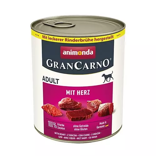 GRANCARNO Adult - se srdcem 800 g