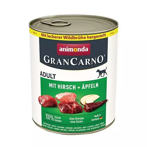 GRANCARNO Adult - s jelením masem a jablky 800 g