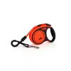 Flexi Xtreme pásek, černá/oranžová (M: délka 5 m, do 35 kg)