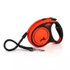 Flexi Xtreme pásek, černá/oranžová (M: délka 5 m, do 35 kg)