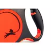 Flexi Xtreme pásek, černá/oranžová (M: délka 5 m, do 35 kg)