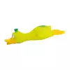 Oškubaná kachna s čupřinou, ležící, se zvukem, 18 cm, zelená, HipHop Dog