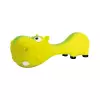 Hrošík ležící - tvar činky, se zvukem, 22 cm, latex, zelená, HipHop Dog