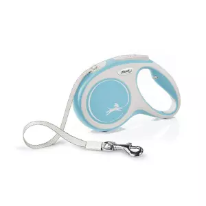 Flexi New Comfort pásek, světlemodrá (XS: délka 3 m, do 12 kg)