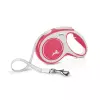 Flexi New Comfort pásek, červená (M: délka 5 m, do 25 kg)