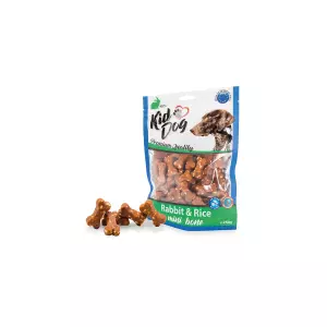 KIDDOG králičí maso s rýží MINI kostičky 250 g