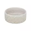 Set misek v bambusovém stojanu, bílá/světlehnědá (2 × 0,8 l/ ø 16 cm/ 39 x 8 x 20 cm)