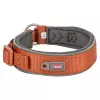 PREMIUM obojek extra široký, rezavá/grafit (S-M: 33-42 cm/35 mm)