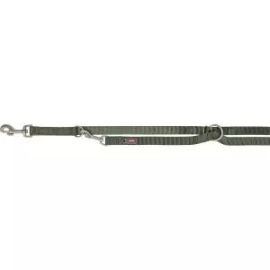 Vodítko PREMIUM prodlužovací, olivově zelená (M-L: 2,00 m/20 mm)