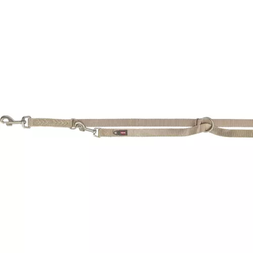 Vodítko PREMIUM prodlužovací, písková (M-L: 2,00 m/20 mm)