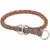 Obojek CAVO kulatý polostahovací, rezavá/grafit (L-XL: 52-60cm/ ø18mm)