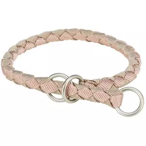 Obojek CAVO kulatý polostahovací, tělová/písková (XS-S: 25-31cm/ ø12mm)