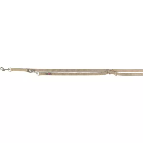 Vodítko PREMIUM prodlužovací dvouvrstvé, písková (M-L: 2,00 m/20 mm)