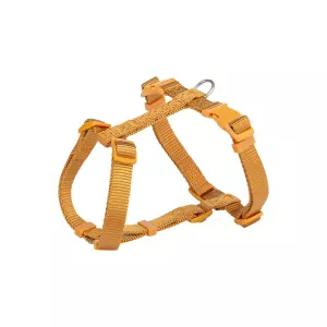 H-postroj PREMIUM, kari (M-L:hruď:52-75cm/20mm)