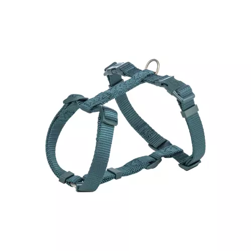 H-postroj PREMIUM, petrolejová (XS-S:hruď:30-44cm/10mm)