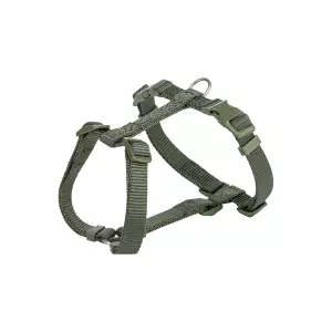 H-postroj PREMIUM, olivově zelená (L-XL:hruď:75-120cm/25mm)